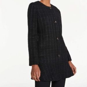 NWT Ann Taylor Tweed Peplum Jacket, XS